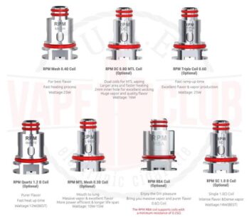 RPM40 REPLACEMENT COILS 5PS