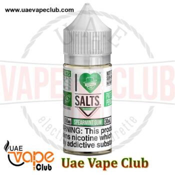 I LOVE SALTS BY MAD HATTER JUICE - SPEARMINT GUM - 30 ML SALT NICOTINE