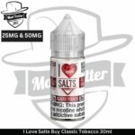I Love Salts Buy Classic Tobacco 30ml