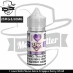 I Love Salts Vape Juice Grapple Berry 30ml