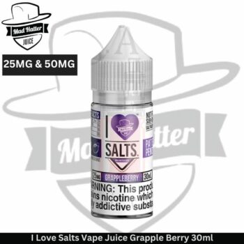 I Love Salts Vape Juice Grapple Berry 30ml