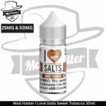 Mad Hatter I Love Salts Sweet Tobacco 30ml