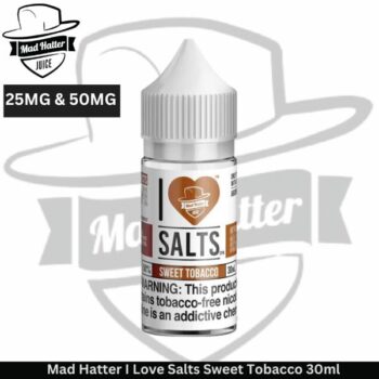 Mad Hatter I Love Salts Sweet Tobacco 30ml