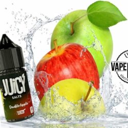 Juicy Salts Double Apple 30ml We have more Products for Vape IQOS Device, Heets, Myle kits & Pods, Juul kits & Pod, Disposables vape Mods Buy Uaevapeclub.com