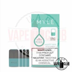 Best Myle Pods Mighty Mint Vape In Dubai Myle We have more Products for Vape IQOS Device, Heets, Myle kits, Juul kit & Pods Disposables vape Buy Uaevapeclub.com