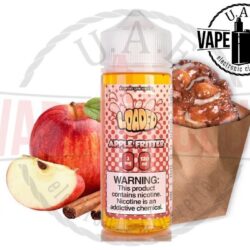 APPLE FRITTER EJUICE LOADED BUY 120ML We have more Products for Vape IQOS Device, Heets, Myle kits & Pods, Juul kits & Pod, Disposables vape Buy Uaevapeclub.com