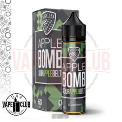 VGOD Apple Bomb E-juice 60ml Best Buy Uae Vape Club In Dubai Primary Flavors: Sour Green Apple Candy Nicotine Strengths: 3mg VG/PG: 70%VG / 30%PG