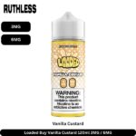 Loaded Buy Vanilla Custard 120ml 3MG 6MG