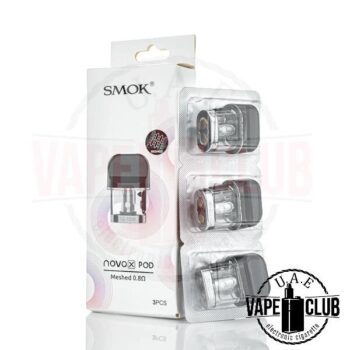 Buy Online Vape Kits, Premium E-juice, Liquids, Saltnic, SMOK NOVO X REPLACEMENT PODS 2ML Pods, Disposable , Vape Tanks etc. in UAE from Uaevapeclub.com