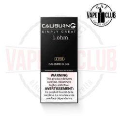 UWELL CALIBURN G REPLACEMENT COILS 4PS Features: Uwell Caliburn G Coil Series 0.8ohm Mesh Caliburn G CoilPress Fit Coil Installation Quantity:4pcs/pack