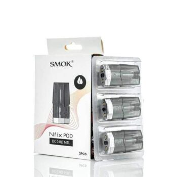 NFIX PODS BUY SMOK 3PCS PACK 0.8-MESHED & DC-DTL We have more Products for Vape IQOS Device, Heets, Myle kit Pod, Juul kit, Disposables vape Buy Uaevapeclub.com