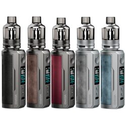 VOOPOO DRAG X PLUS POD MOD KIT 100W is powered by a single 21700/18650 battery, features GENE.FAN 2.0 chip, maximum output of 100W, with a new TPP pod tank
