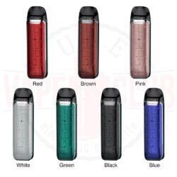 Vaporesso Luxe Q Pod System 1000mAh Best Vape Shop Dubai Package Includes: 1Luxe Q Battery 1Luxe Q 0.8Ω MESH Pod 1Luxe Q 1.2Ω MESH Pod 1Type-C USB Cable 1User Manual