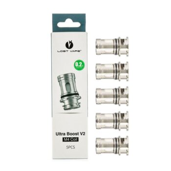 Lost vape ultra boost coils Series M1 Coil - rated for 30-40W,M2 Coil - rated for 20-28W,M3  Coil - rated for 40-70W,M4 Coil - rated for 40-60W,MTL Coil - rated for 8-15W