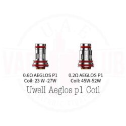 Uwell Aeglos p1 Coils Authentic Now Best Shop Uae Vape Club Uwell Aeglos P1 Coils Series 0.2ohm UN2 Meshed-H Coils (45-52W) 0.6ohm UN2 Meshed-H Coils (23-27W)