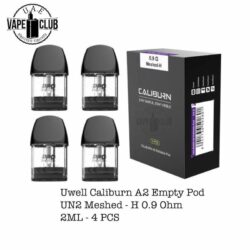 Uwell Caliburn A2 pod Buy Un2 Meshed-h 0.9 ohm Best Shop UAE Uwell Caliburn A2 Pod Capacity:2ml Pod Top Filling Fit For Uwell Caliburn A2 Pod Quantity:4pcs/pack