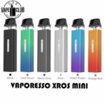 Vaporesso Xros Mini Kit UAE Vape Shop Best Xros Vape 11W/16W Contents: Vaoresso XROS Mini Type-C USB Cable Vaporesso XROS Series 1.2Ω POD (2ml) User Manual