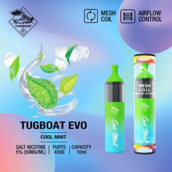 Tugboat Evo Disposable 4500 Puffs