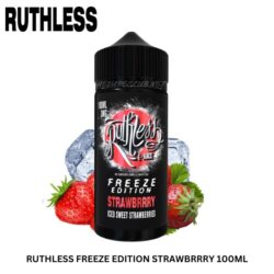 Ruthless Freeze Edition Best Buy Strawberry 100ml Vape Juice Best In Dubai Online Vape Shop Aevapeclub.net