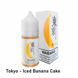 tokyo banana cake 30ml buy tokyo e juice saltnic best in uae