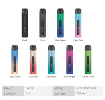 Smok Nfix Pro Kit Buy 25w Best Online Vape Shop In Dubai Now