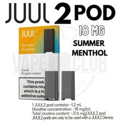 Juul 2 Pods Dubai summer Menthol