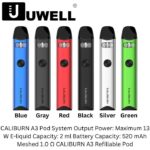CALIBURN A3 Pod System Buy Vape Kit Best Online Shop Dubai.jpg