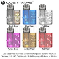 Ursa Baby Lost Vape Pod System Kit Battery 800mah.jpg