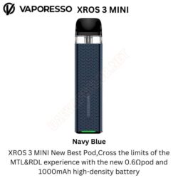 Vaporesso Xros 3 Mini Navy Blue Pod System Kit Best Buy In Shop Dubai