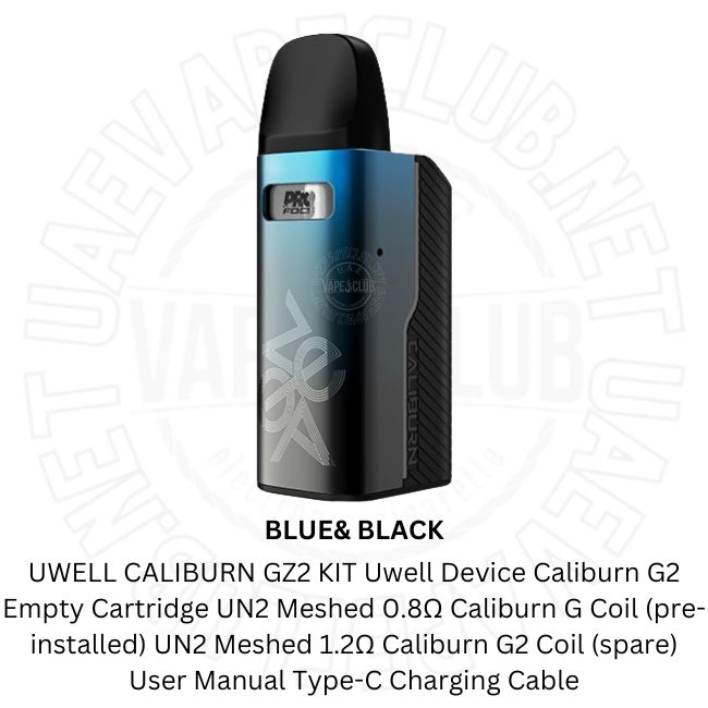 Uwell Caliburn GZ2 Vape Kit Battery Capacity 850mAh 6 Uwell Caliburn GZ2 Vape Kit Battery Capacity 850mAh
