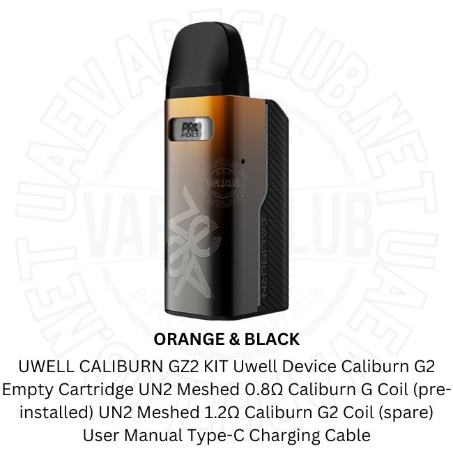 Uwell Caliburn GZ2 Vape Kit Battery Capacity 850mAh 5 Uwell Caliburn GZ2 Vape Kit Battery Capacity 850mAh