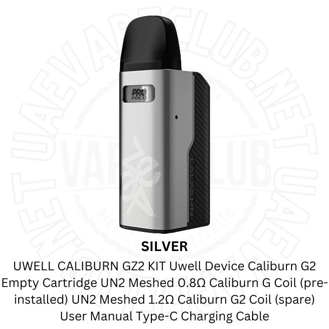 Uwell Caliburn GZ2 Vape Kit Battery Capacity 850mAh 2 Uwell Caliburn GZ2 Vape Kit Battery Capacity 850mAh