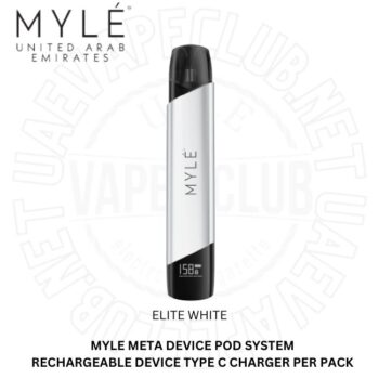 Buy Myle V5 Pod System Vape Kit Rechargeable Device Best Elite White.jpg