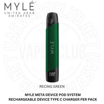 Buy Myle V5 Pod System Vape Kit Rechargeable Device Best Recing Green.jpg