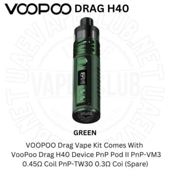 Drag H40 Green Buy Voopoo Vapes Uae Best Online In Dubai Now.jpg