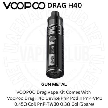 Drag H40 GunMetal Buy Voopoo Vapes Uae Best Online In Dubai Now.jpg