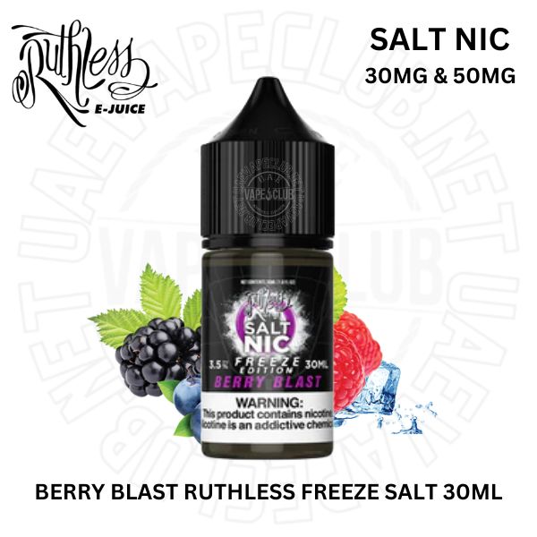 Ruthless Salt Nic flavors 30ml Best Freeze Edition 1 Ruthless Salt Nic flavors 30ml Best Freeze Edition