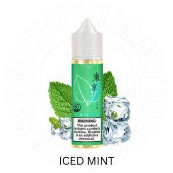 Best Tokyo Vape Juice Flavors Iced Mint 60ml Buy Online Shop In Dubai.jpg
