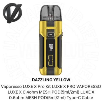 Vaporesso Luxe X Pro 40W Pod Mod Vaporesso LUXE X Pro Kit PACKAGE LIST VAPORESSO LUXE X 0.4Ω MESH POD LUXE X 0.6Ω MESH POD(5ml/2ml) Type-C Cable Reminder Card Buy Best Price Online Vape Shop In Dubai Uaevapeclub.net