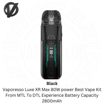Vaporesso Luxe XR Max Best Vape Kit Black Buy Vape Shop In Dubai.jpg