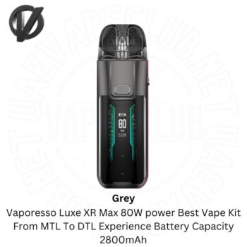 Vaporesso Luxe XR Max Best Vape Kit Grey Buy Vape Shop In Dubai.jpg