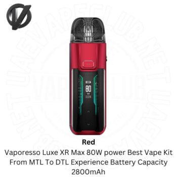 Vaporesso Luxe XR Max Best Vape Kit Red Buy Vape Shop In Dubai.jpg