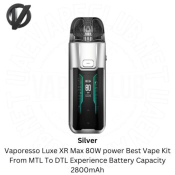 Vaporesso Luxe XR Max Best Vape Kit Silver Buy Vape Shop In Dubai.jpg