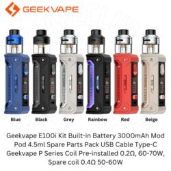Best Geekvape E100i Kit Buy Built-In Battery 3000mAh