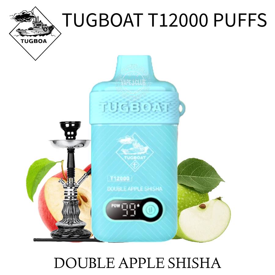 Tugboat T12000 Flavors Disposable Vape
