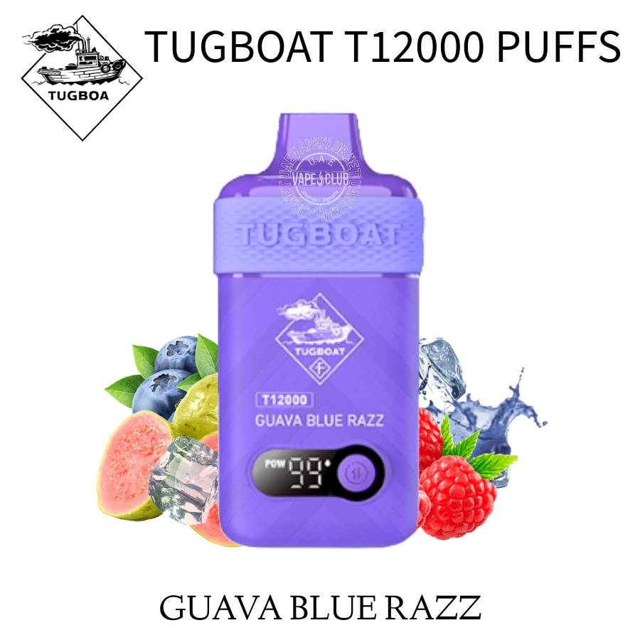 Tugboat T12000 Flavors Disposable Vape