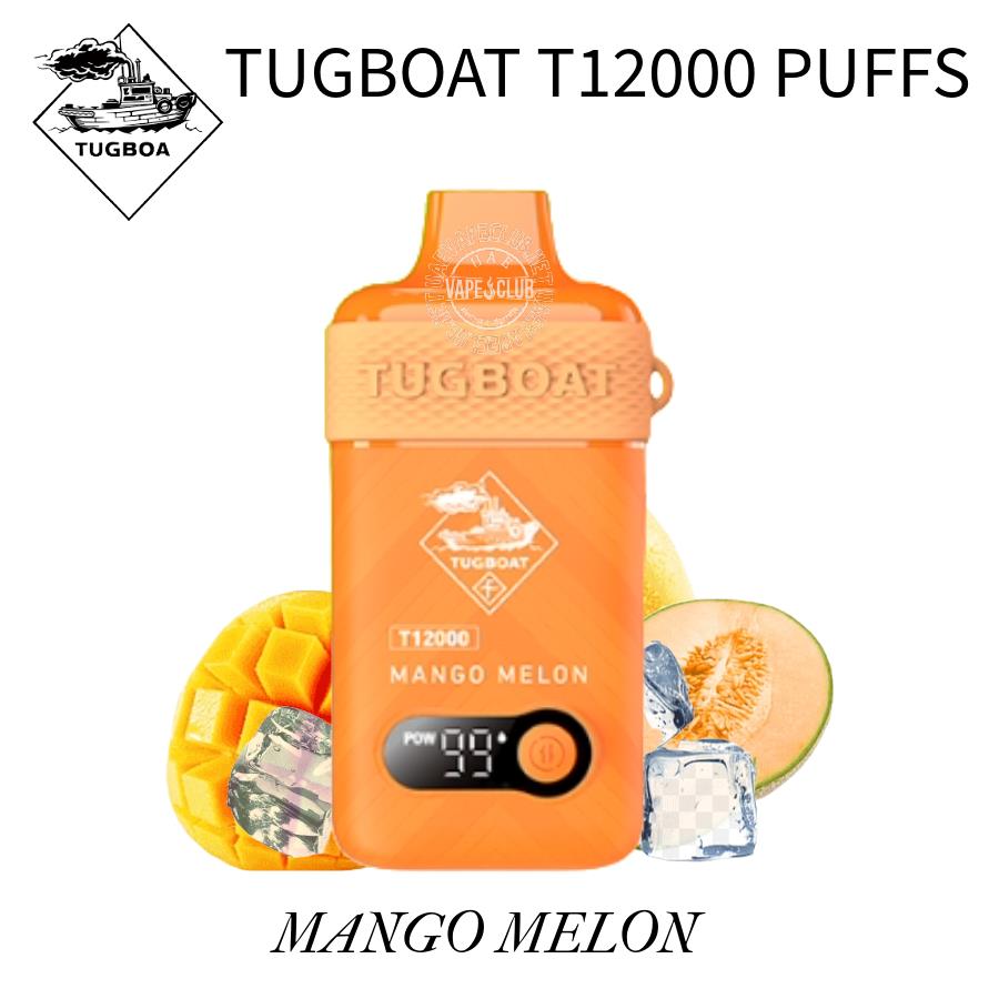 Tugboat T12000 Flavors Disposable Vape