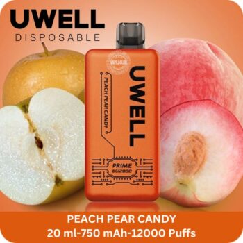 UWELL Prime BG12000 Puffs Disposable Vape Peach Pear Candy