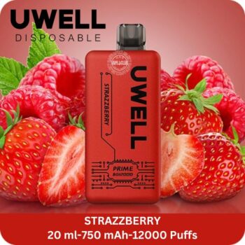 UWELL Prime BG12000 Puffs Disposable Vape Strazzberry
