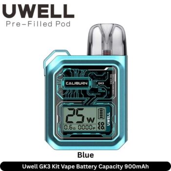 Uwell GK3 Kit Vape Blue Battery 900mAh